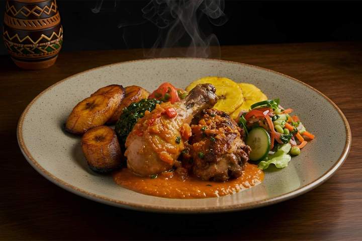 Poulet et alloco Petit-Couronne
